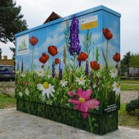 Verschiedene Verteilerstationen