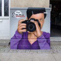 Verschiedene Verteilerstationen